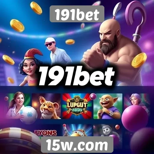 Opcões de jogos disponíveis no 191bet