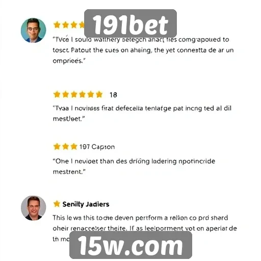 Opiniões de usuários sobre 191bet